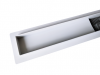 AQUALine - Odpływ liniowy posadzkowy BIAŁY MAT 2w1 pod płytkę 80cm L04WT